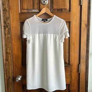 Lulus white dress